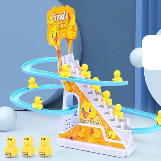 Buy Electric Climbing Stairs Duck Track Set for Kids