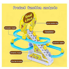 Buy Electric Climbing Stairs Duck Track Set for Kids